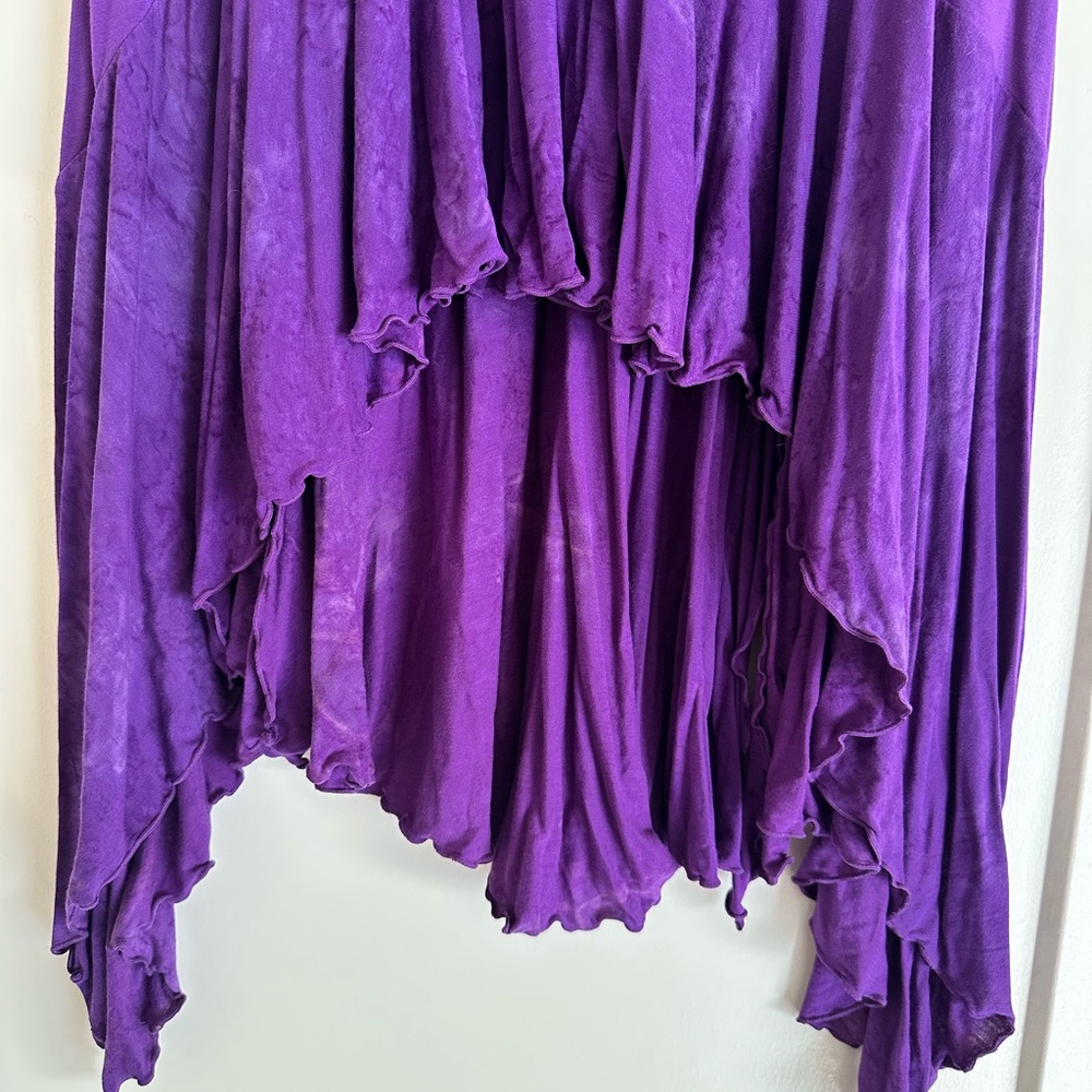 Phoenix Rising Purple Skirt With Ruffle - Small - Picture 2 of 5